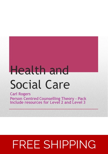 Counselling - Person Centred Counselling Theory Level 2 and Level 3